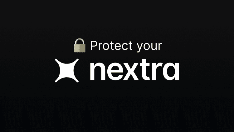 Protect Nextra Pages Cover Image